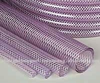 Tuyau tressé en PVC Transparent de haute qualité Construction de qualité alimentaire durable Distribution de boissons lisse Flexible haute pression Eco - Product Image 2