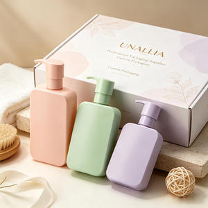 ขวดปั๊มโลชั่นแบบแบน PE ขนาด 8oz 10oz 16oz ขายส่ง - บรรจุภัณฑ์พลาสติกเปล่าแบบกำหนดเองสำหรับสบู่เหลวและสบู่ล้างมือ บรรจุภัณฑ์ OEM - Product Image 6