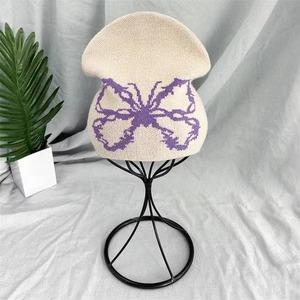 Bonnets d'hiver en tricot, bonnets tendance pour femmes, bonnets pour hommes et femmes, bonnets unisexes, vêtements décontractés jacquard - Product Image 1