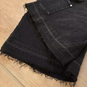 Shorts en jean 100 % coton biologique écologiques pour hommes, coupe décontractée, vente en gros, fabricant de marques privées - Product Image 6