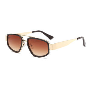 Gafas de Sol de Metal Poligonal con Protección UV, Modelo 2026, para Hombre y Mujer, Tendencia en Actividades al Aire Libre, RTS - Product Image 4