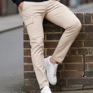Nouveau Pantalon Homme 2026 Décontracté Formel Sportif Multi-Poches en Toile 100% Coton Respirant Lavage Vintage Coupe Droite Ample - Product Image 2