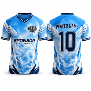 Camiseta de Fútbol en Oferta, Poliéster Birdseye Avanzado de Secado Rápido, Ligera y Flexible, Excelencia Atlética para Jóvenes - Product Image 1