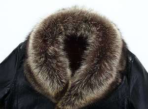 <b>Men</b> <b>Long</b> Hooded Puffer Jacket Fur Trim Windproof Casual Winter <b>Coat</b> Canvas 220g Polyester Wadding Solid Color Regular Fit OEM - Product Image 2