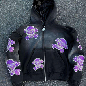 Chándal de invierno personalizado estilo vintage Y2K |   Sudadera con Capucha y Pantalones Deportivos con Estampado Brillante, Corte Regular |   Felpa 100% Algodón de Alta Calidad Estilo Hip Hop de los 2000s - Product Image 2