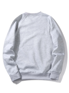 Minimalist <b>Plain</b> <b>Sweatshirt</b> Premium Cotton Crewneck Blank <b>Sweatshirt</b> Custom Printing Bulk - Product Image 6