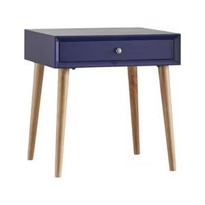 Mesitas de noche de teca de calidad superior Diseño moderno Mesita de noche de madera con características de almacenamiento duraderas Buen precio para uso en el dormitorio del hogar - Product Image 2