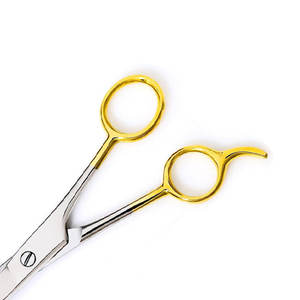 Ciseaux de barbier en acier inoxydable de qualité supérieure, certifiés ISO, personnalisables, pour la coupe de cheveux et le toilettage en salon - Product Image 6