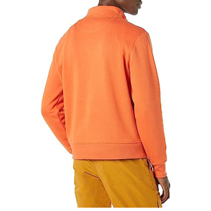 Sweat-shirt de golf OEM à demi-zip pour l'hiver, coupe classique, en coton, col montant, unisexe, écologique, personnalisable - Product Image 5