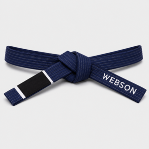 Ceintures de judo de haute qualité à prix raisonnable, styles personnalisés, service OEM, best-seller, faible MOQ, respirantes, en polyester/coton, pour le sport - Product Image 3