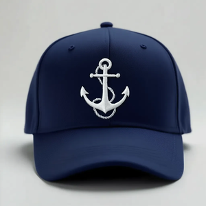 Casquette de baseball tendance en coton avec logo brodé, ajustable, style hip-hop, taille personnalisable - Product Image 5