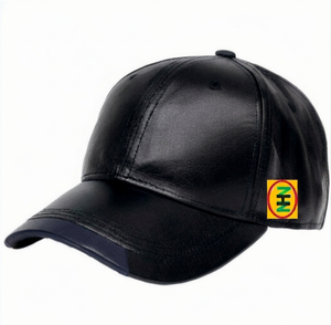 Casquettes de baseball en cuir de vache véritable de haute qualité, prix de gros abordable, design personnalisé, pour hommes. Aucune évaluation. - Product Image 3