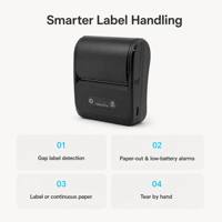 Imprimante thermique portable MP80-27 80 mm pour reçus et étiquettes, mini-imprimante thermique portable 3 pouces pour le commerce de détail et les points de vente