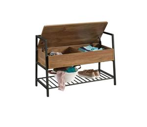 Zapatero de Hierro y Madera Resistente de 2 Niveles, Organizador de Almacenamiento de Zapatos, Bellamente Elaborado por KRAFT WORLD - Product Image 2