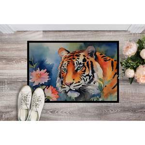 Tiger Non-Slip Doormat Washable Low Pile <b>Indoor</b>/Outdoor Front <b>Door</b> <b>Mat</b> for Entryway 24H X 36W - Product Image 2
