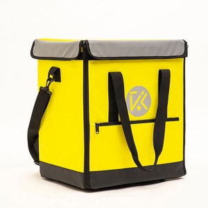 Mochila de reparto de comida de gran capacidad, multifuncional, de color amarillo medio y nuevo diseño. - Product Image 2