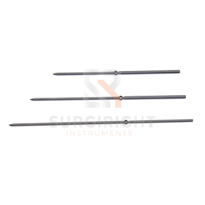Clou de fixation rotulienne chirurgical orthopédique en acier inoxydable de qualité médicale, implant osseux pour réparation de fracture du genou, Blush Surgical CE - Product Image 4