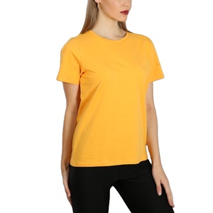 Nueva llegada de BD, camisetas cortas de verano con logotipo personalizado para mujer, camisetas informales de manga corta de gran tamaño, opción de talla grande, bordado con tinte de corbata - Product Image 2