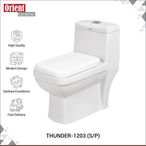 Inodoro de una Pieza de Cerámica de Diseño Novedoso y Calidad Superior para Uso Doméstico en Baños, Venta al por Mayor con Gran Demanda - Product Image 2