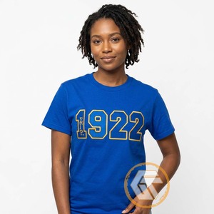 T-shirt de sororité pour femmes GREEK TREASURES Sigma Gamma Rho, 100% coton jersey, respirant et séchage rapide pour l'été - Product Image 3