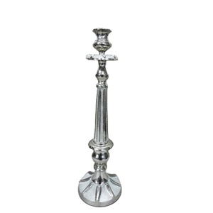 โมเดิร์นพรีเมี่ยมที่มีคุณภาพที่ขายดีที่สุดอลูมิเนียมยืนเทียนขาตั้งเทียนสไตล์วินเทจหรูหราหล่ออลูมิเนียม - Product Image 1