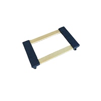 Chariots élévateurs à plateforme robustes OEM haute capacité en polypropylène léger, approche fluide toutes directions, 660 lb, pour outils en bois
