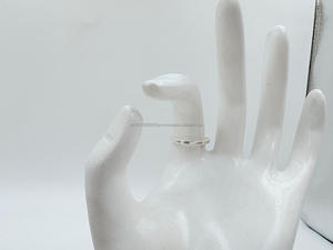 Anillo minimalista de plata 925 Diseño ligero para comodidad durante todo el día - Product Image 2