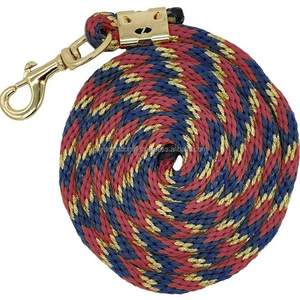 Corde de plomb en coton pour chevaux corde de plomb durable multicolore sur mesure pour chevaux - Product Image 1