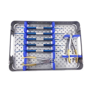 Juego de Instrumentos Dentales Veterinarios para Animales Pequeños, Acero Inoxidable, Manual, Ergonómico, Kit de Herramientas para Examen Dental de Mascotas - Product Image 1
