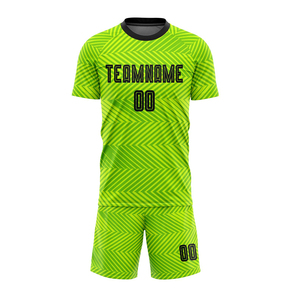 Una fábrica OEM produce uniformes de fútbol sublimados con logotipo personalizado y alcance de suministro global para marcas profesionales. - Product Image 1