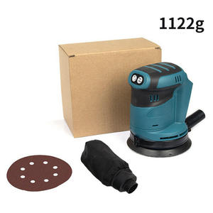 125mm Cordless Orbital Sander Electric Detail Sanding <b>Polishing</b> Machine for Wood Metal <b>Car</b> Waxing - Product Image 6