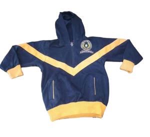 แจ็กเก็ตผ้าวูลสีแดงสำหรับเด็กนักเรียนหญิงแจ็กเก็ตเครื่องแบบนักเรียนแขนยาวผ้าวูลสีแดงงานตามสั่ง - Product Image 1