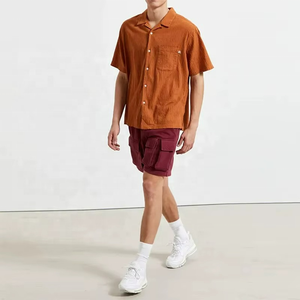 Camisa con Cuello en V para Hombre |   Camisa de Verano Personalizada de Alta Calidad con Botones |   Camisa Casual de Corte Regular - Product Image 3