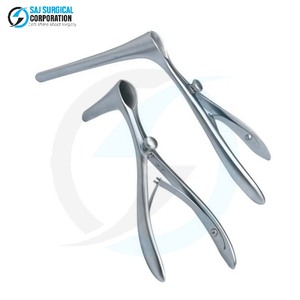 Spéculum nasal Killian manuel en acier inoxydable durable, outil chirurgical ORL réutilisable, conçu pour une inspection nasale fiable - Product Image 1