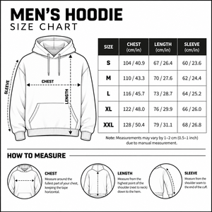 Sudadera con Capucha para Hombre, Diseño Frontal Artístico, Felpa de Algodón, Transpirable, Hombros Caídos, Bolsillos Tipo Canguro, Alta Calidad - Product Image 6