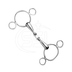 Bocado Profesional de Acero Inoxidable de Alta Calidad para Caballos con Bordes Suaves, Personalizable para una Comunicación y Manejo Consistentes - Product Image 2