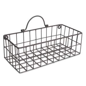 Cesta Moderna de Metal para Colgar en la Pared con Diseño de Alambre Abierto para Circulación de Aire y una Presentación Elegante - Product Image 1