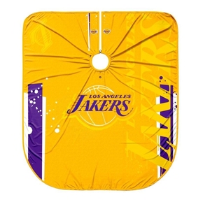 Cape de coupe Los Angeles Lakers PRO personnalisable – Tablier de coiffeur et de barbier - Product Image 5