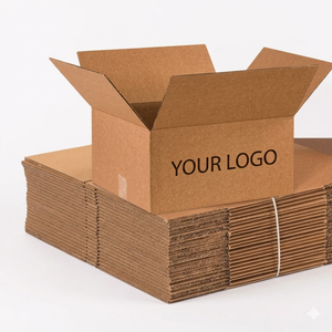 3mm Reusable Corrugated Board Shipping <b>Boxes</b> Flexographic Printed Cartons for Business and Shopping Packaging OEM - Product Image 5