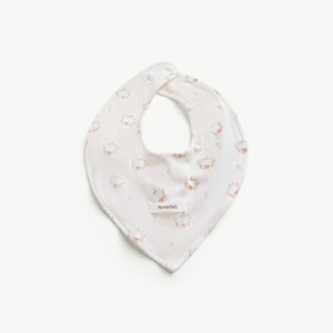 Babero Triangular Unisex para Bebé con Estampado de Oso, Modal y Spandex, Sin Mangas, Cierre a Presión, Recién Nacido, ODM Vietnam - Product Image 4