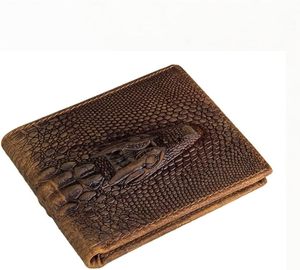 Portefeuille homme bifold style rétro, portefeuille court fait main, porte-cartes multiples, portefeuille en cuir fabriqué au Bangladesh - Product Image 1