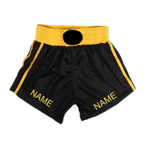 Pantalones Cortos Deportivos Personalizados con Logotipo, Transpirables, de Cintura Media, para Muay Thai, Artes Marciales, Grappling, Gimnasio, para Hombre y Mujer, de Secado Rápido - Product Image 1