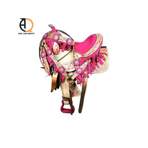 Kit complet de selle anglaise pour cheval, équipement d'équitation, selle en cuir - Product Image 3