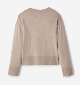 Pull en maille respirant à col en V ajouré pour femme, style crochet, tendance, sexy, pour le printemps - Product Image 5