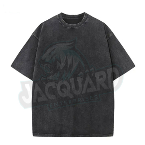 Nouveau T-shirt décontracté à logo imprimé, surdimensionné, uni, en coton 100%, unisexe, respirant, séchage rapide - Product Image 3