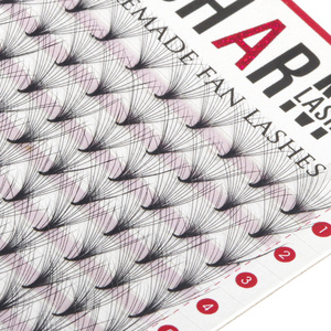 CharmLash Advanced Laser Premade Fans Volume <b>Eyelash</b> <b>Extensions</b> Narrow Pointy Base Better Retention - Product Image 6