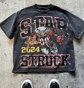 Camiseta Personalizada con Pedrería, Estilo Urbano, 100% Algodón Tejido, Impresión Digital - Product Image 2