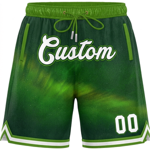 Shorts de basketball personnalisés en polyester de qualité supérieure, grandes tailles pour enfants, vêtements de basketball - Shorts de basketball vierges - Product Image 5