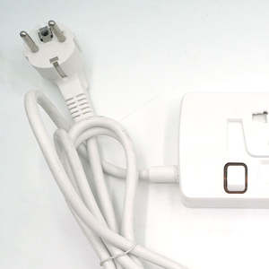 Suministros Eléctricos, Cable de 2 Metros, Interruptores de Seguridad para el Hogar con Tres Enchufes de 10A, Personalizables, 5000W - Product Image 4