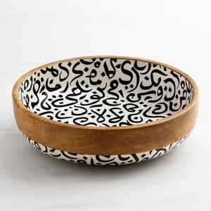 Compre Tazones para Servir Hechos a Mano con Diseño de Esmalte y Madera, con Logotipo Personalizado, Diseño de Lujo, Empaquetados en Cartón, Tamaño Personalizado para Uso Doméstico y en Restaurantes - Product Image 6